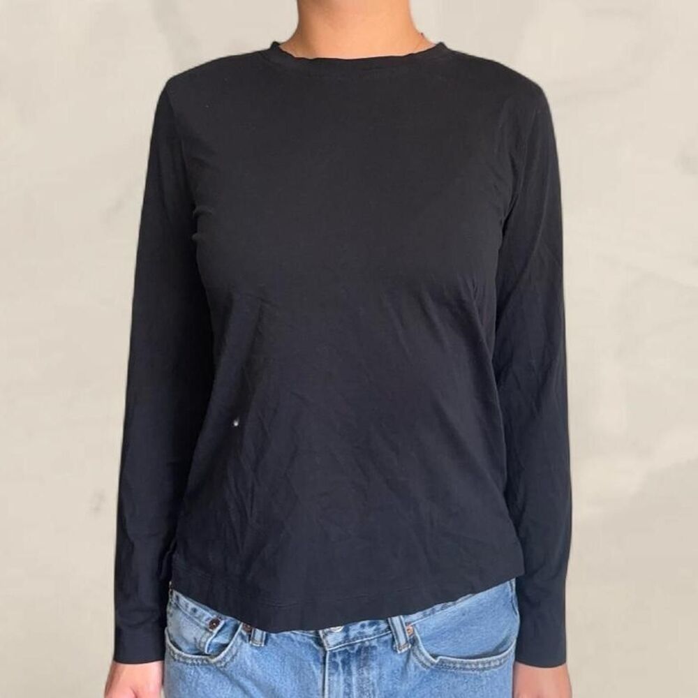 vineyard vines pima cotton black long sleeve size XS